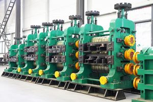 Judian continuous casting and rolling line