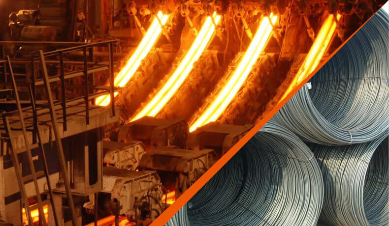 Judian rebar rolling mill - long flow steelmaking