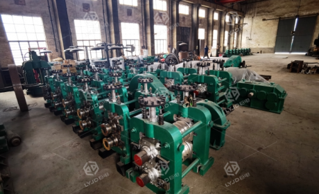 billets of rolling production line