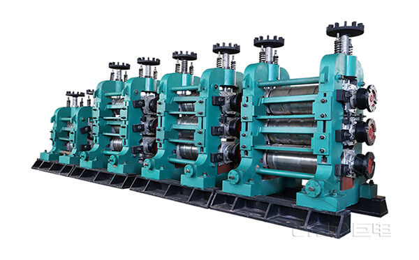 hot rolling mills in a section bar production line