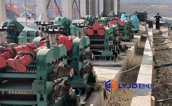 continuous rebar rolling mill line