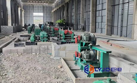 continuous rebar rolling mill production line
